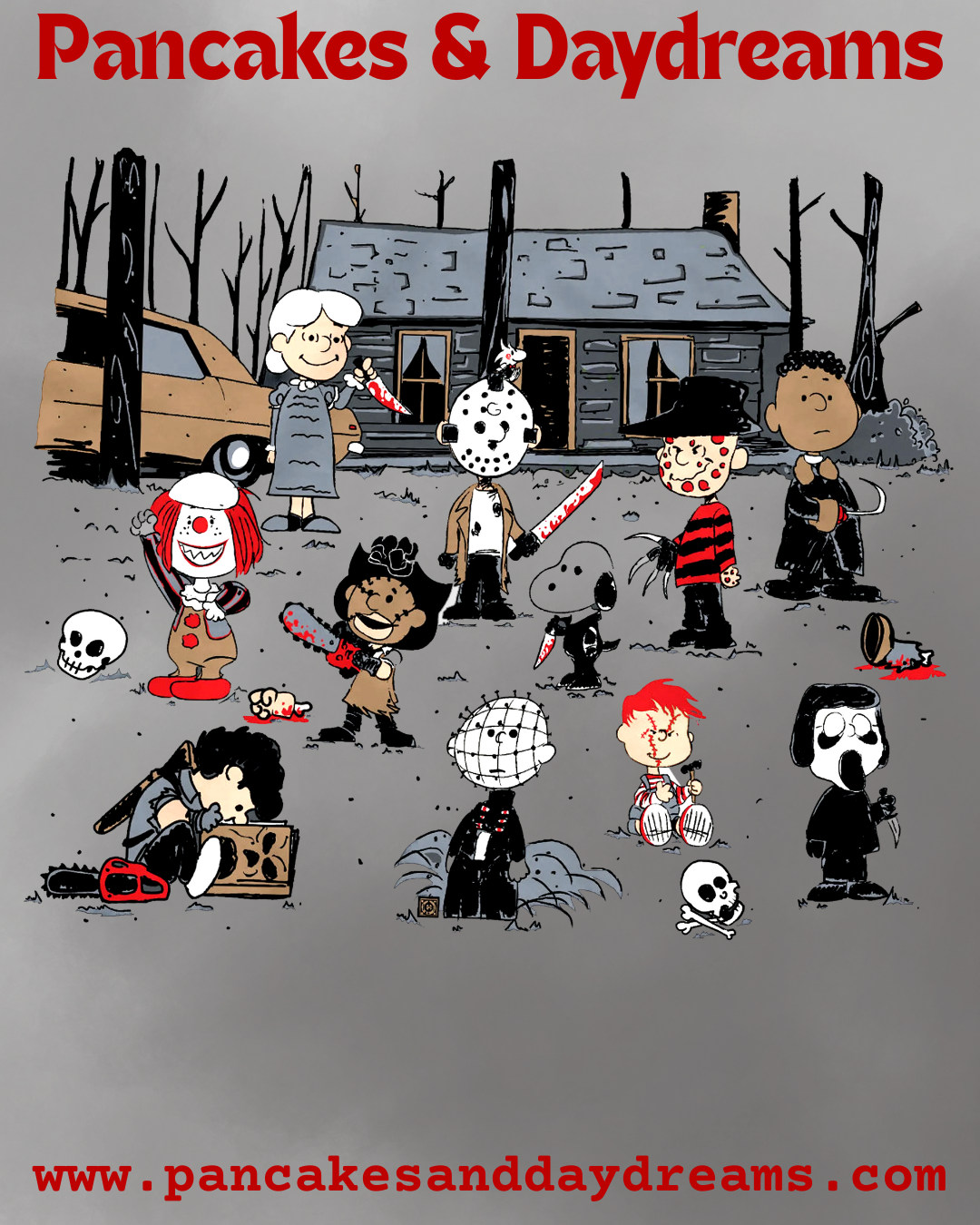 ππͺ Creepy Peanuts Mashup Tee