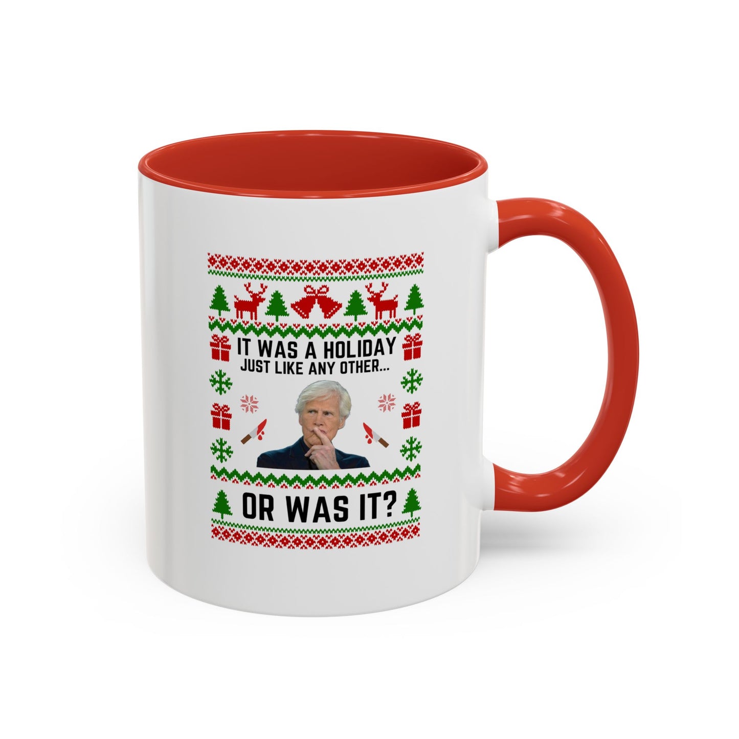 Mystery & Mistletoe-Dateline Christmas Mug