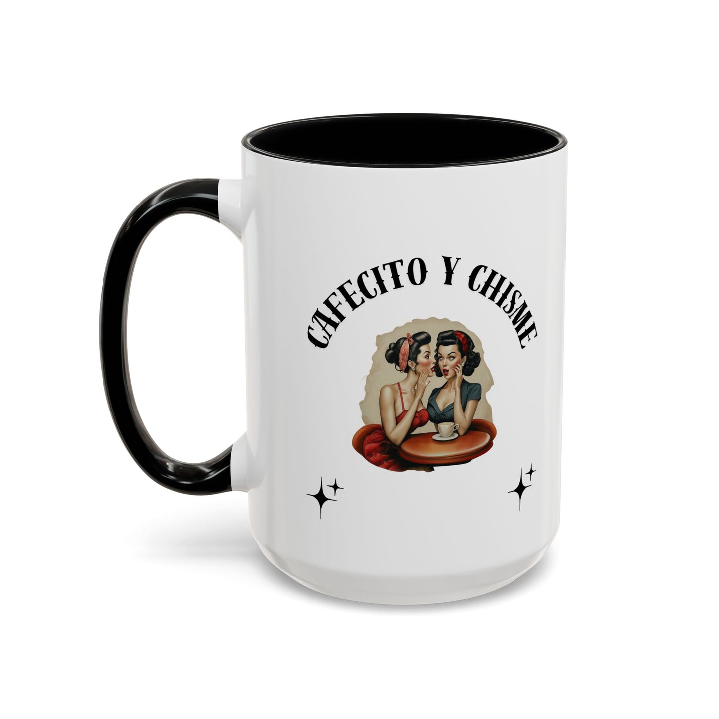 Cafecito Y Chisme Coffee Mug (11, 15oz)