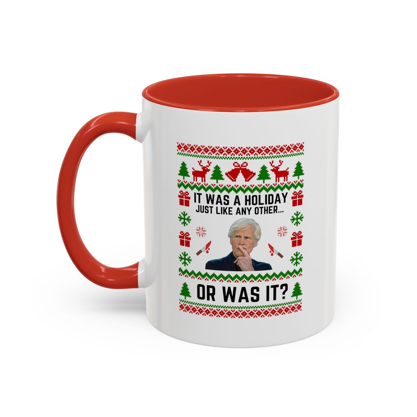 Mystery & Mistletoe-Dateline Christmas Mug