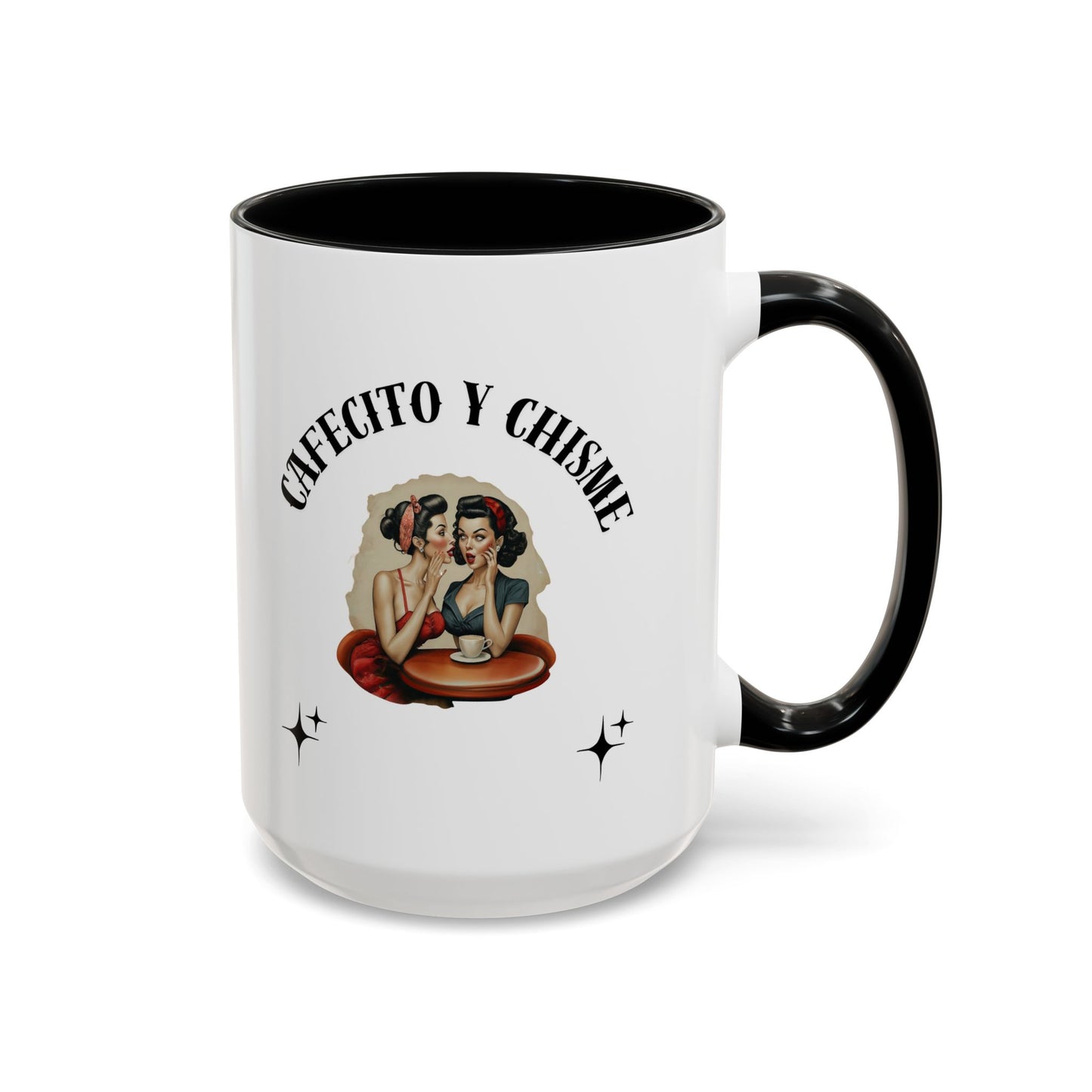 Cafecito Y Chisme Coffee Mug (11, 15oz)