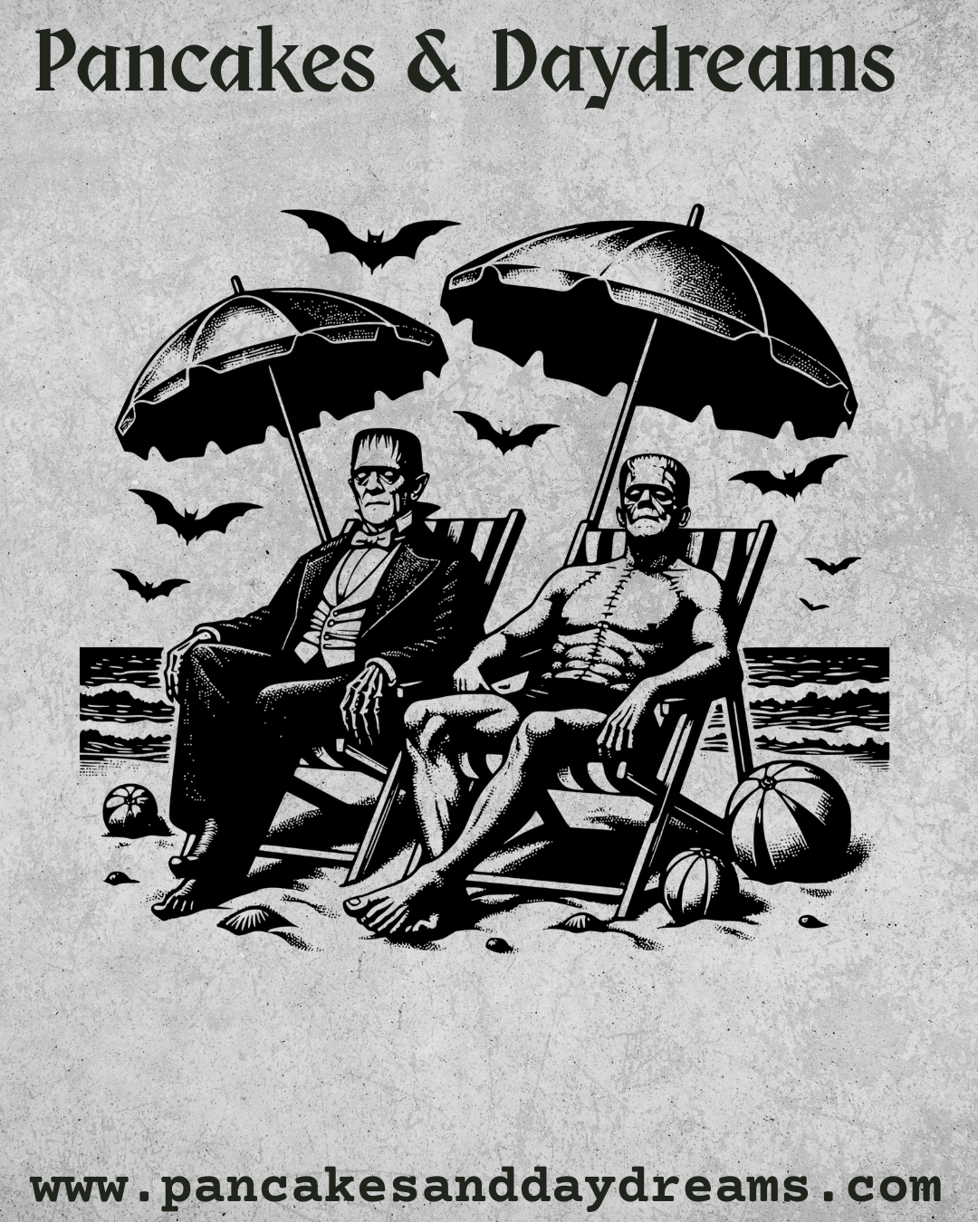 ποΈβ‘ Frankenstein Goes to the Beach Tee