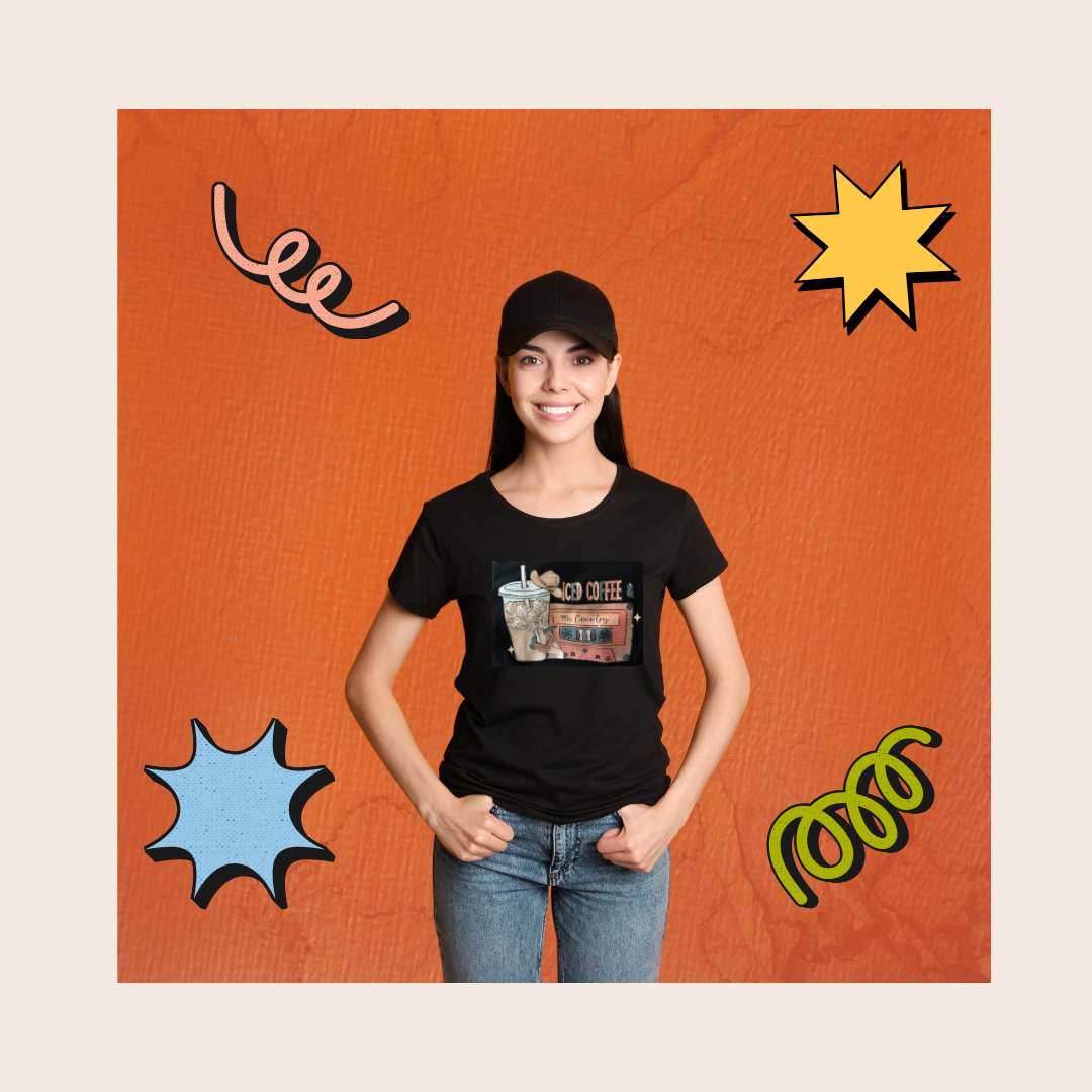 Iced Coffee & 90's Country Tee