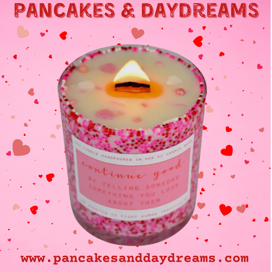 💕Valentine's Sprinkle Candle 💕