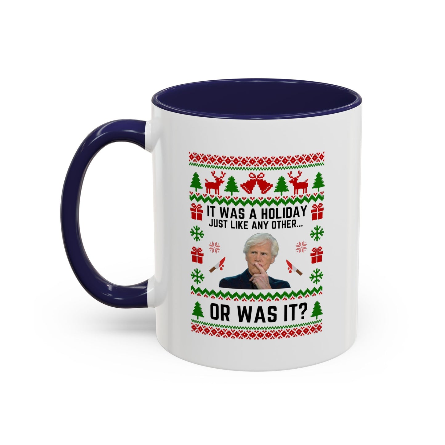 Mystery & Mistletoe-Dateline Christmas Mug