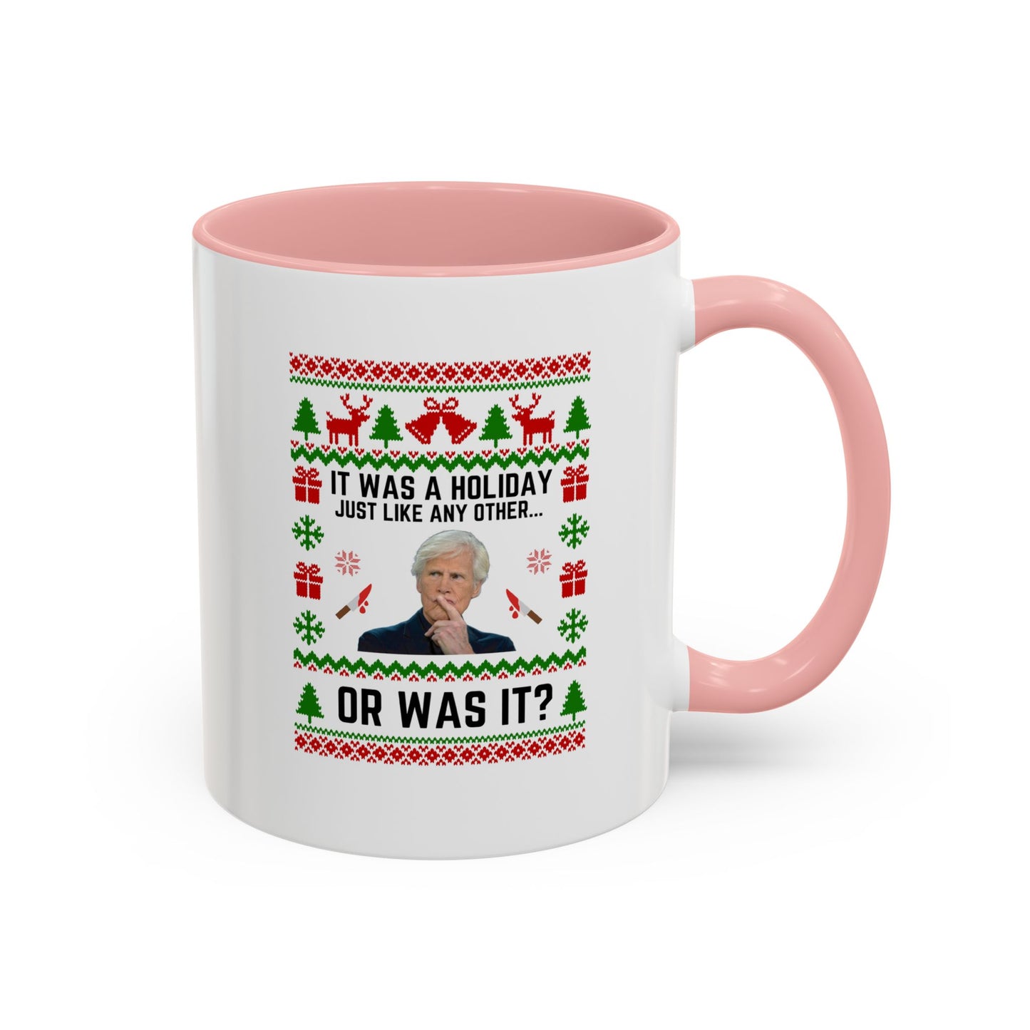 Mystery & Mistletoe-Dateline Christmas Mug