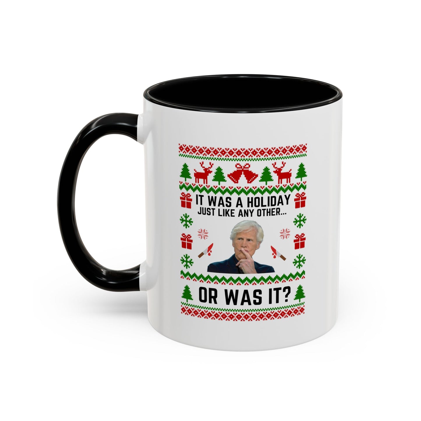 Mystery & Mistletoe-Dateline Christmas Mug