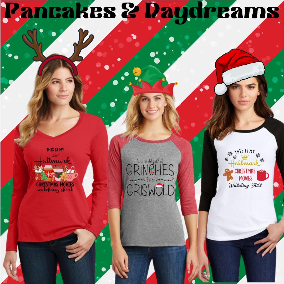 Lights, Camera, Christmas Collection-Hallmark Movies Shirt!