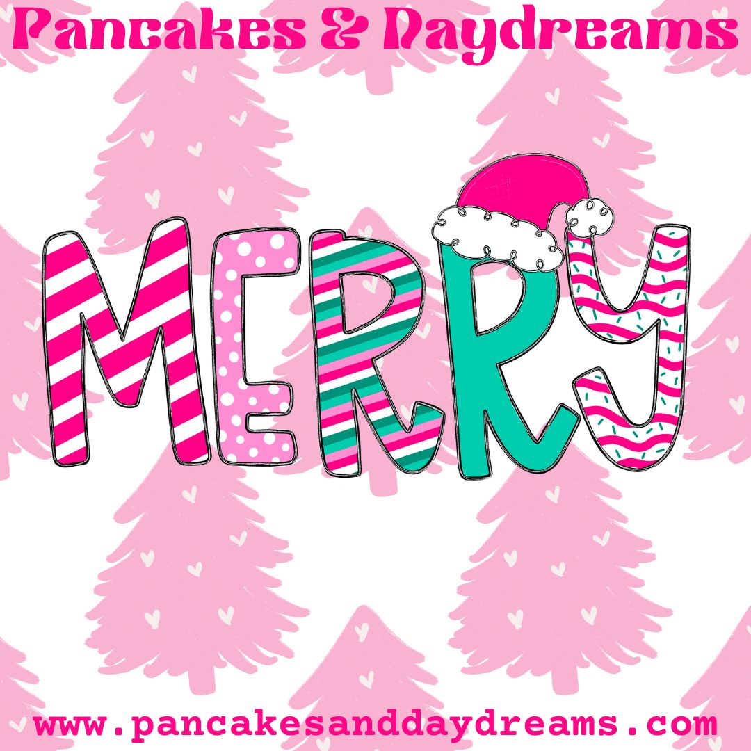 🎀✨ Dreaming of a Pink Christmas Collection ✨🎀- PINK-MAS 'Merry'