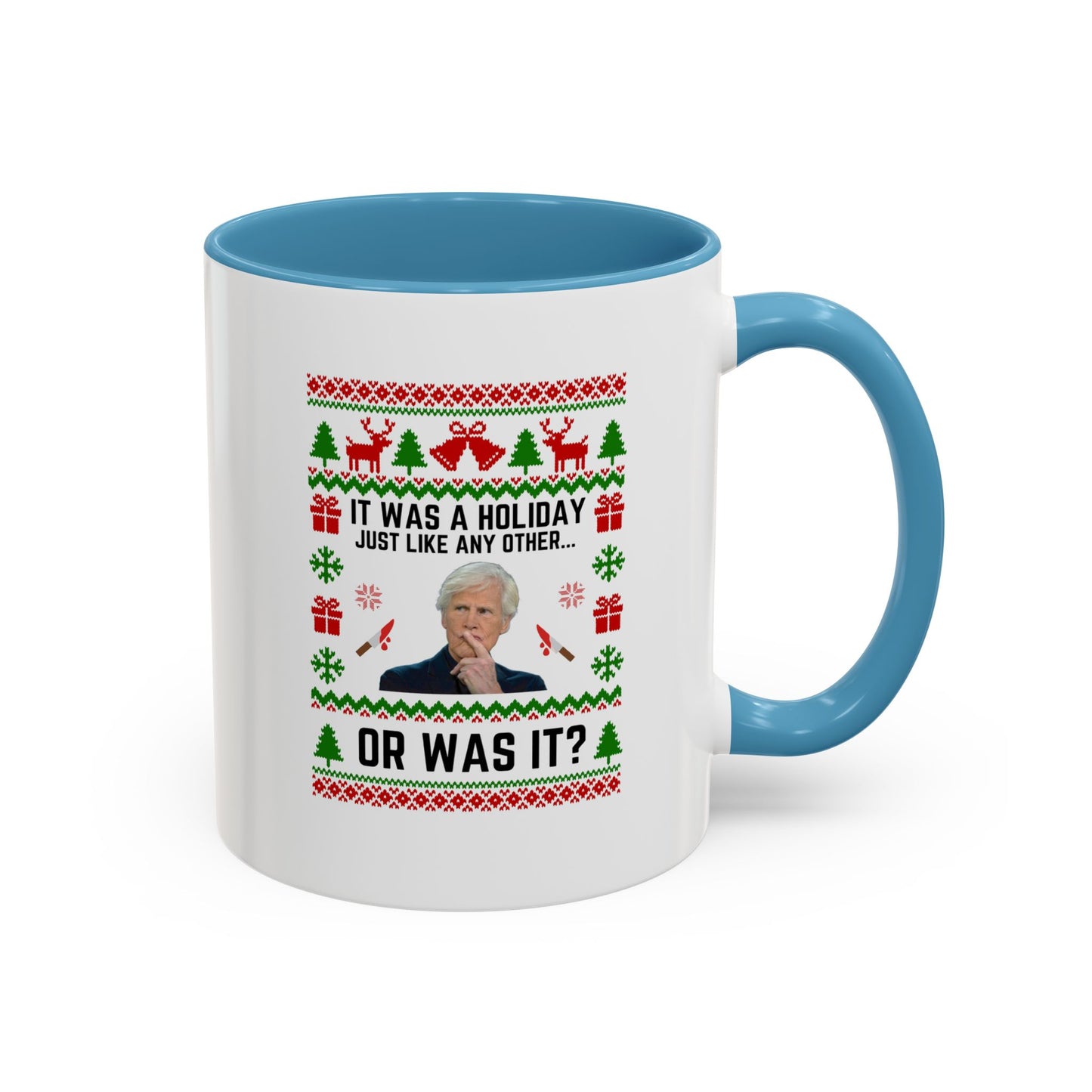 Mystery & Mistletoe-Dateline Christmas Mug