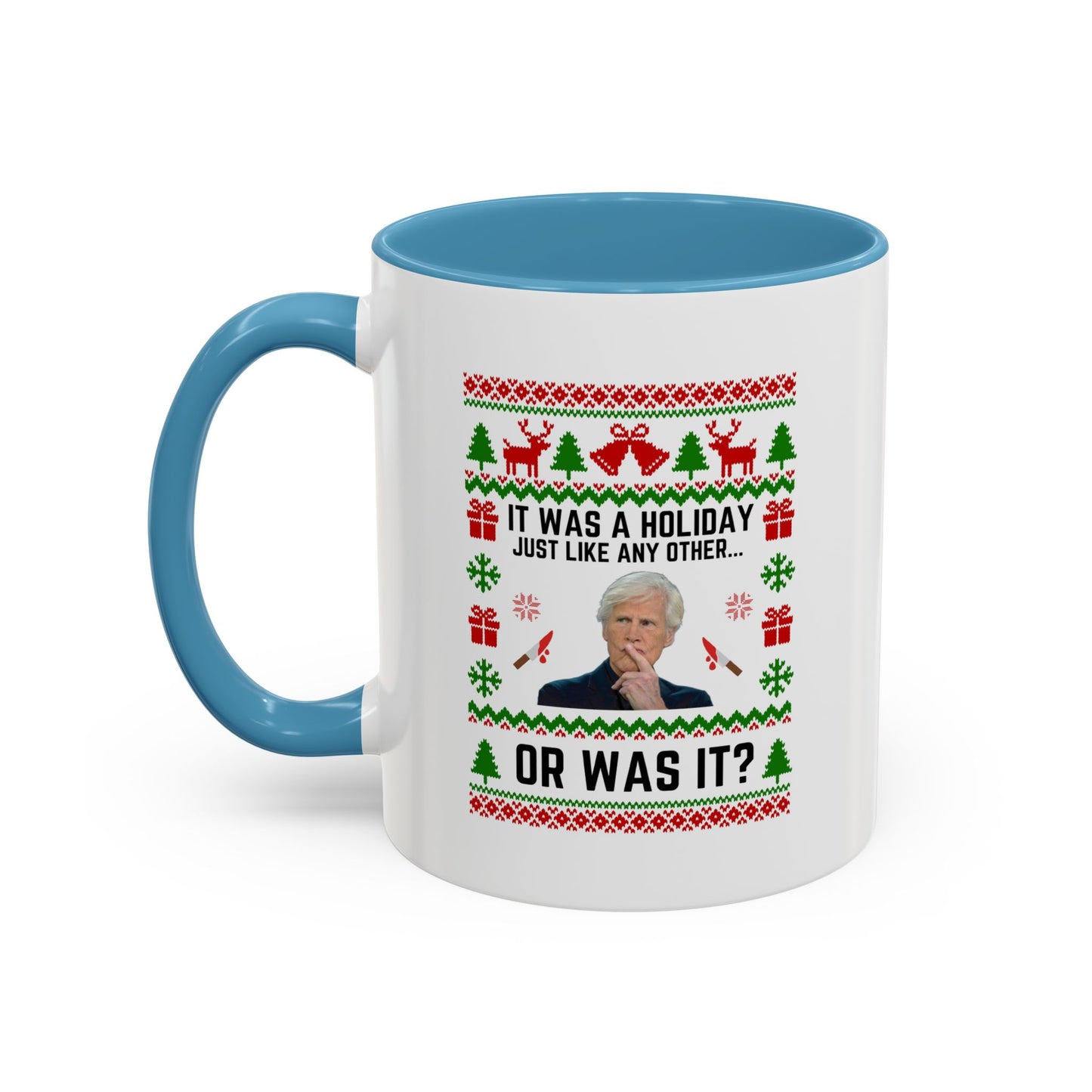 Mystery & Mistletoe-Dateline Christmas Mug