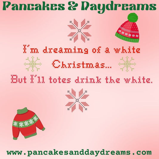 🍷🎄I'm Dreaming of a White Christmas (Cross-Stitch Edition) 🎄🍷