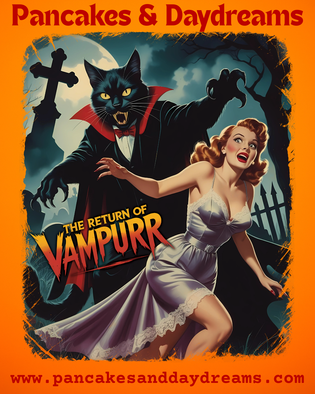 🐱🦇 The Return of Vampurr Tee