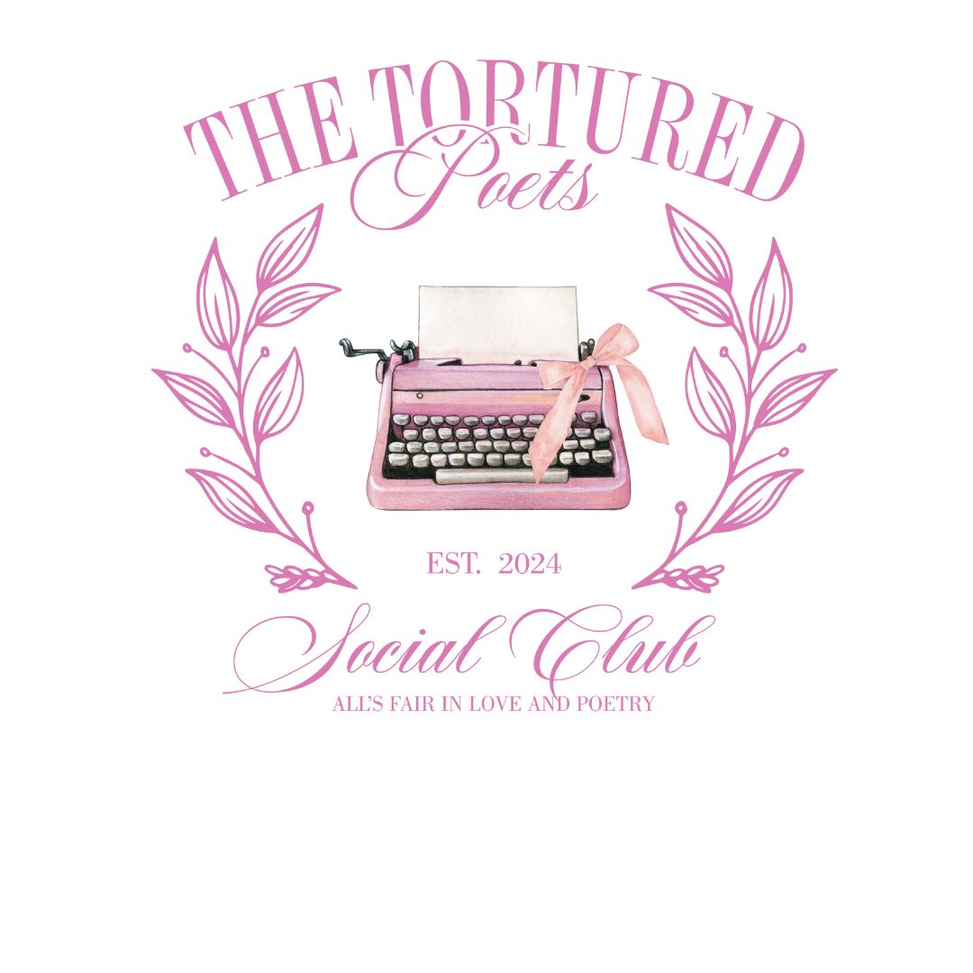 Swiftie-TTPD Pink Typewriter Designs