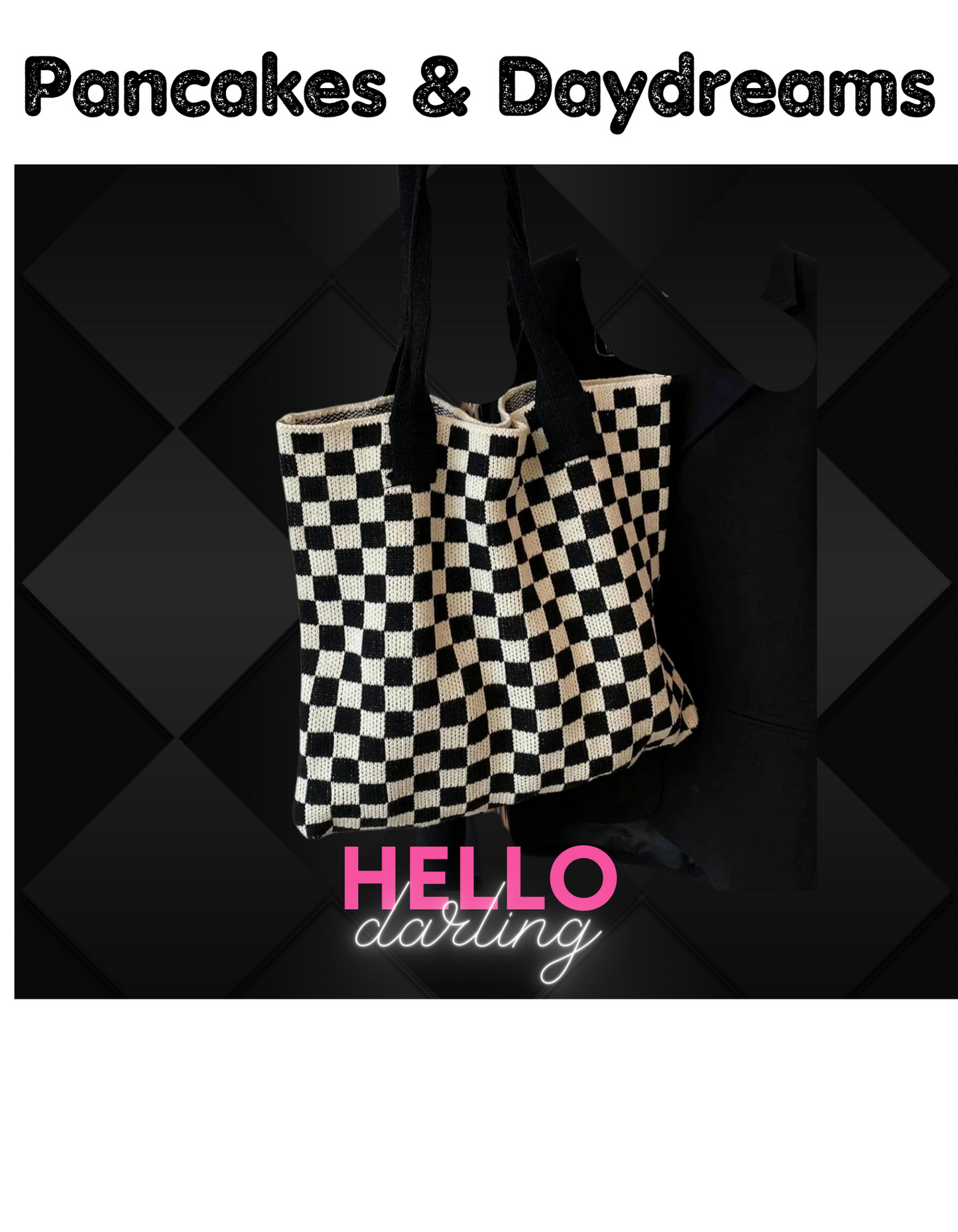 Hello Darling Crocheted Tote